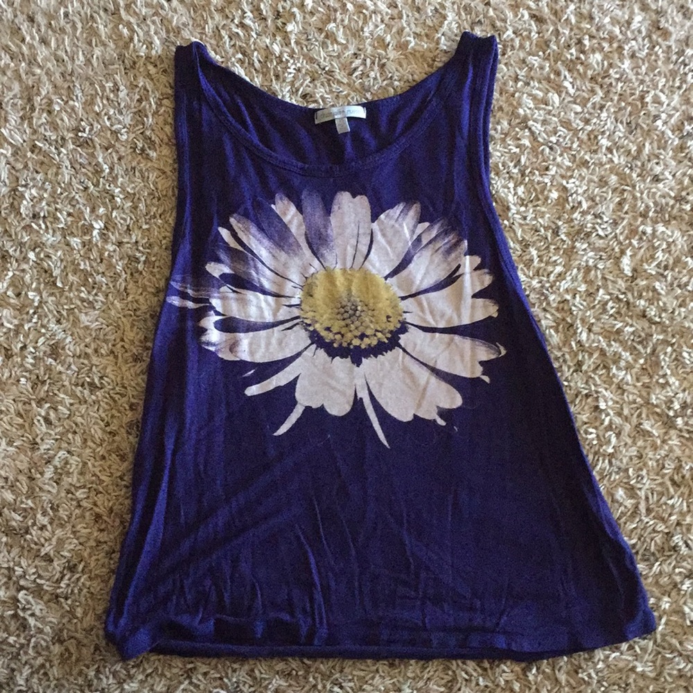 Cute flower tank top